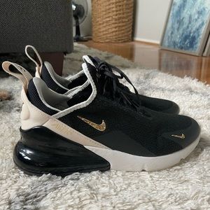 Nike Air Max 270’s w/ gold rhinestones - No Trades